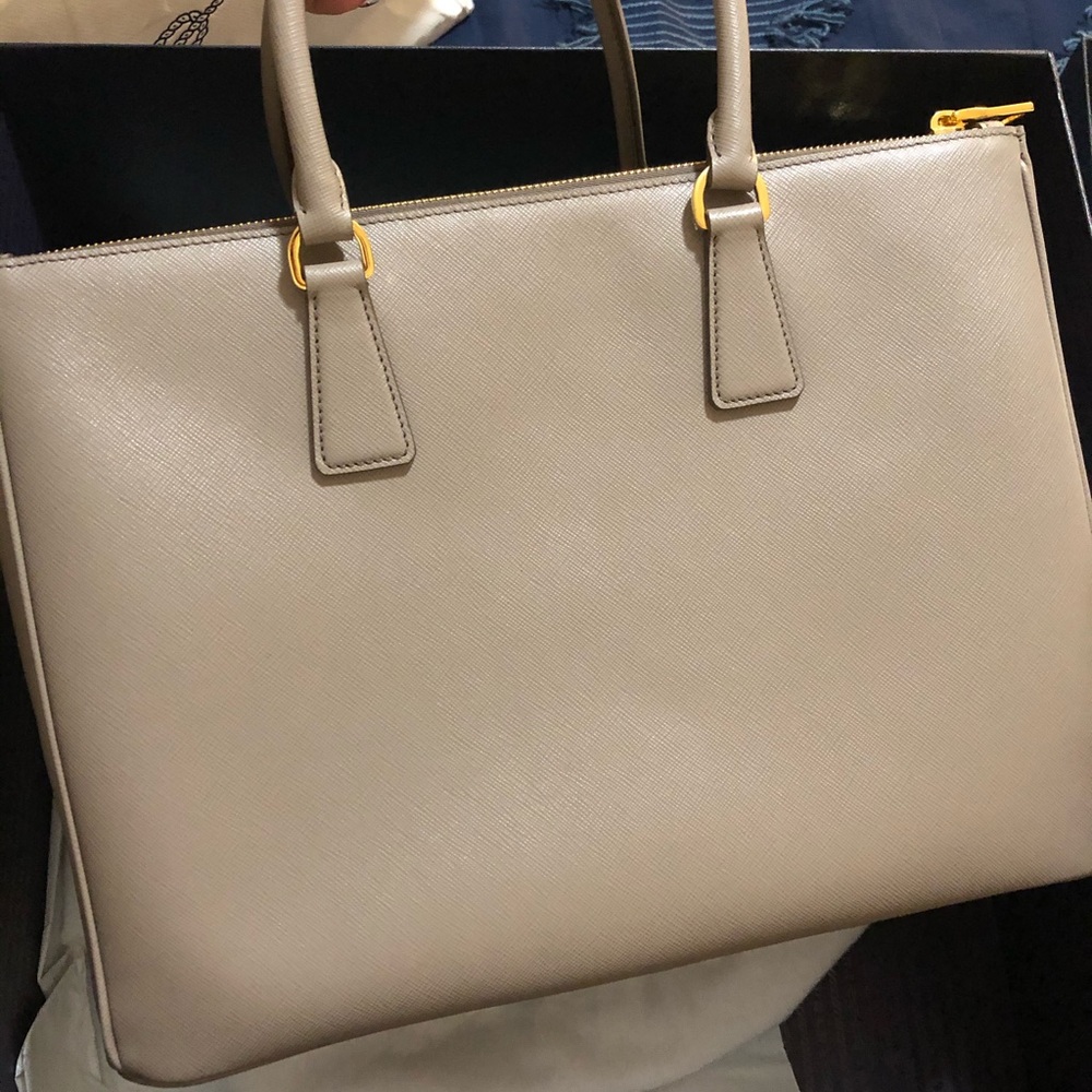 Prada Large Saffiano Leather Bag - Picture 8 of 8